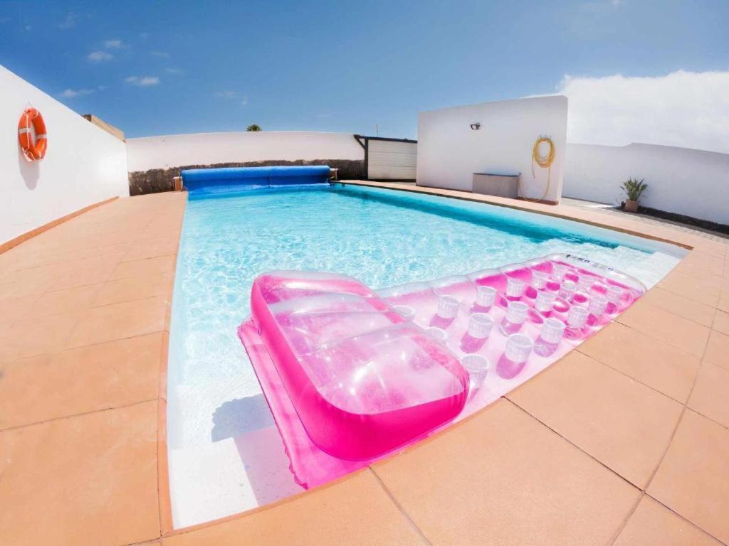 Villa Baroli Amplia Piscina Privada Climatizada Playa Blanca  Kültér fotó
